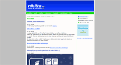 Desktop Screenshot of foto.nikitta.cz