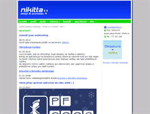 Tablet Screenshot of foto.nikitta.cz